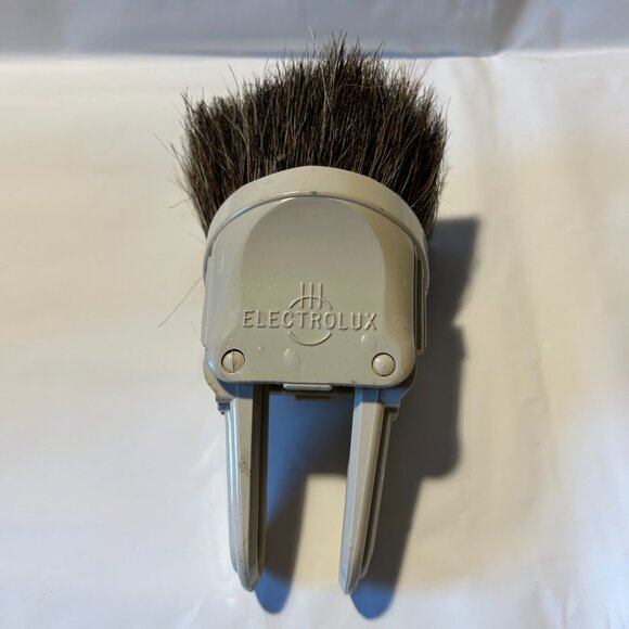 Original Electrolux Vacuum Horsehair Brush Head Upholstery Dust Attachment Cream - Picture 3 of 10